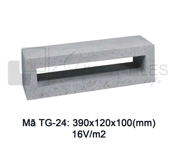 TG 24 - Gạch thông gió 39x12cm