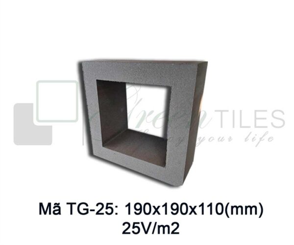 TG 25 - Gạch thông gió 19x19cm